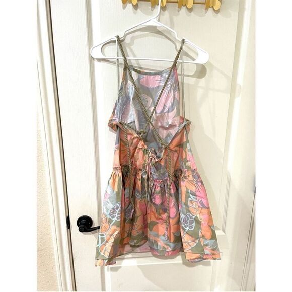 NWOT Free People Deserted Island Mini Dress size small - Picture 5 of 8